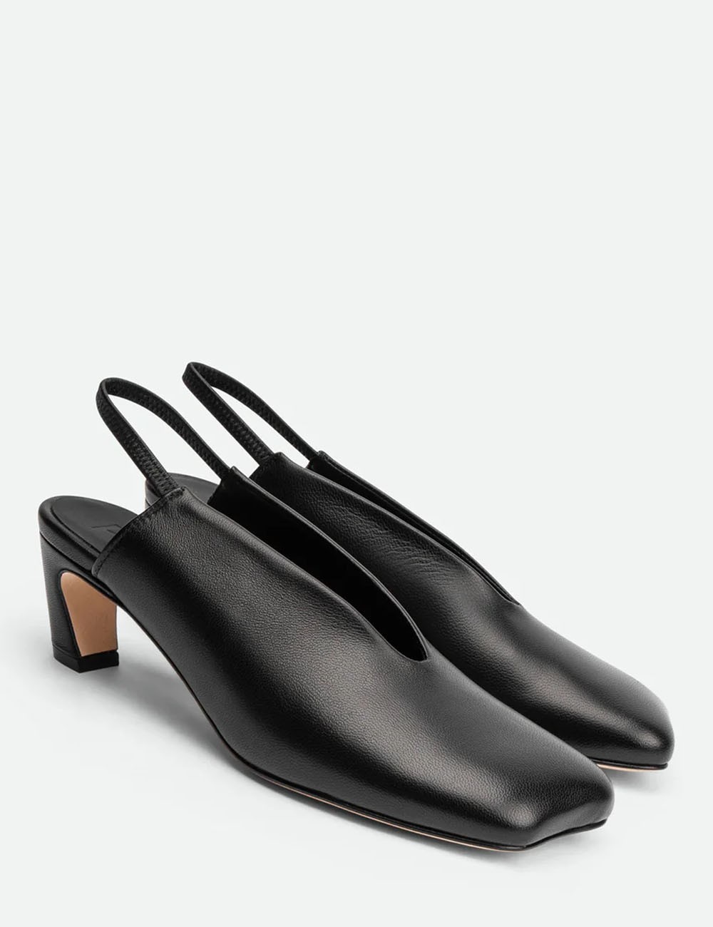 Slingbacks Elisa in pelle nera