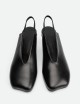 Slingbacks Elisa in pelle nera