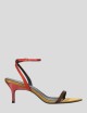 NENA HEELED SANDALS 65 mustard