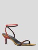 NENA HEELED SANDALS 65 mustard