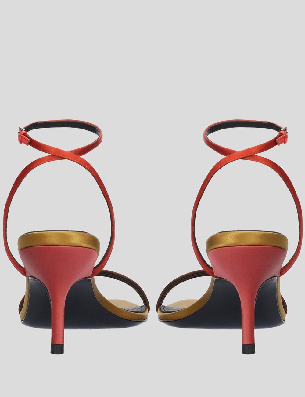 Sandalo NENA 65 in pelle mustard