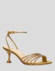 EMMA HEELED SANDALS 65 MUSTARD