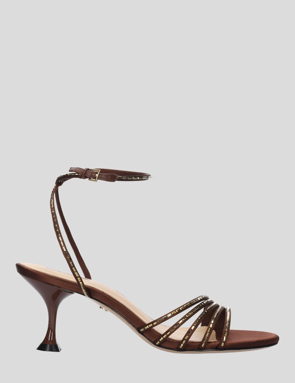 EMMA HEELED SANDALS 65 BROWN