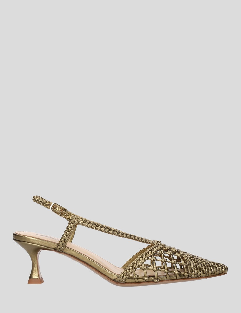 Slingback TÁBATA 55 in pelle oro