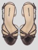 TATI HEELED SANDALS 95 BROWN