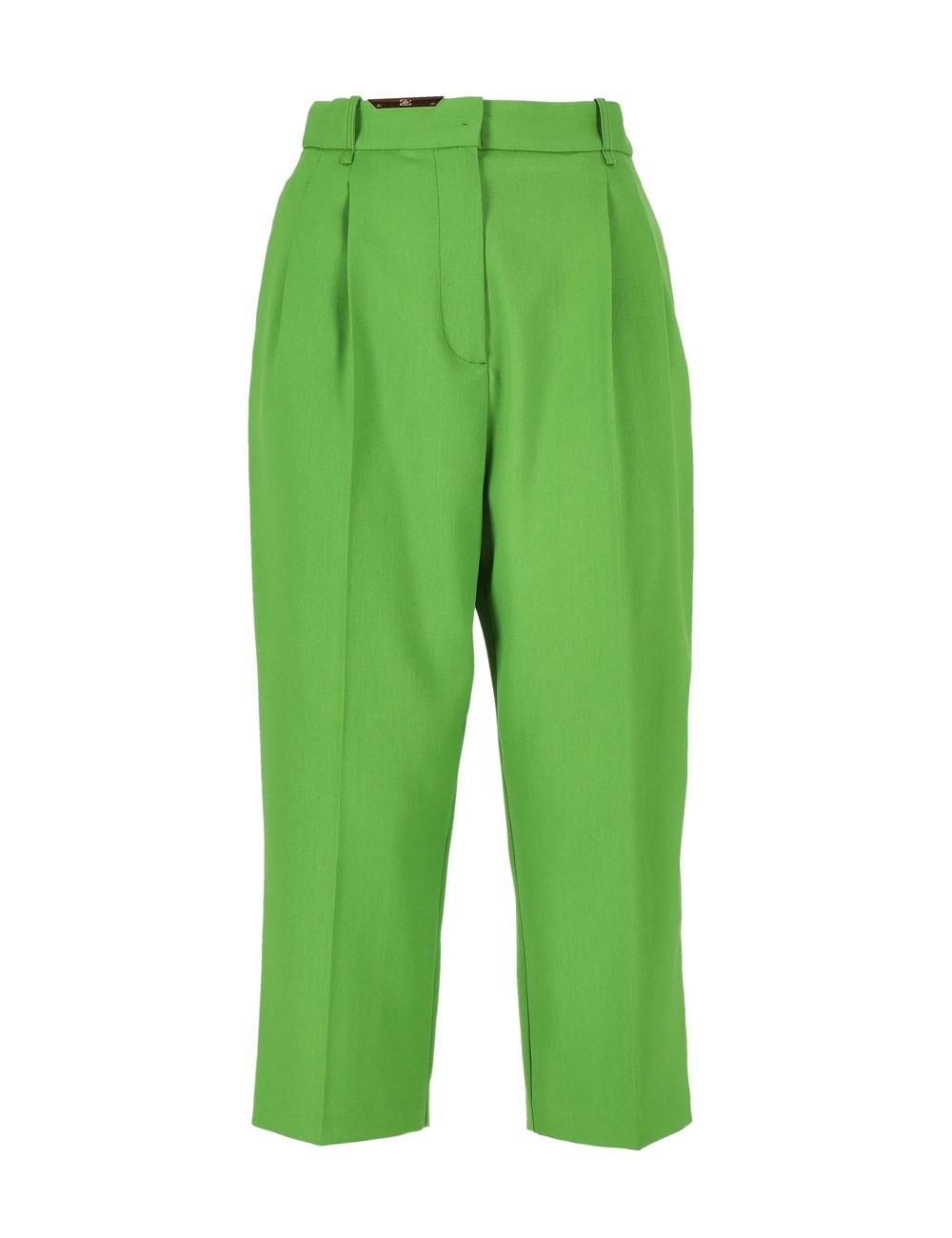Pantaloni in fresco lana aloe