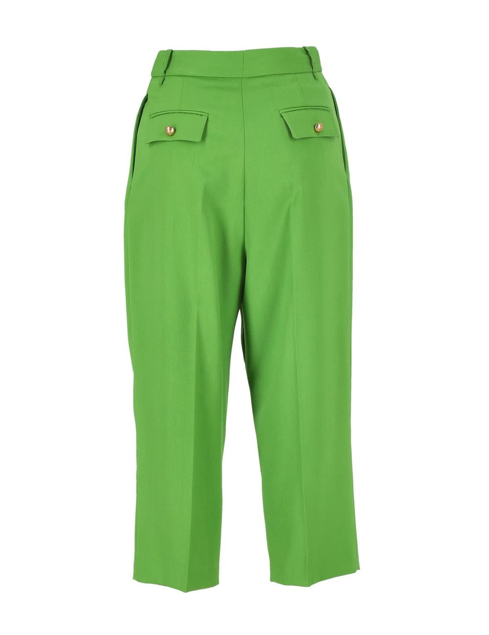 Pantaloni in fresco lana aloe