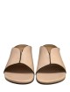 Sandali in pelle cipria