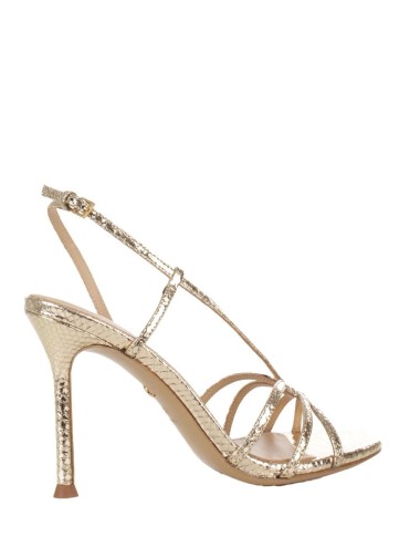 TATI HEELED SANDALS 95 PLATINUM