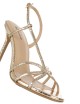 TATI HEELED SANDALS 95 PLATINUM