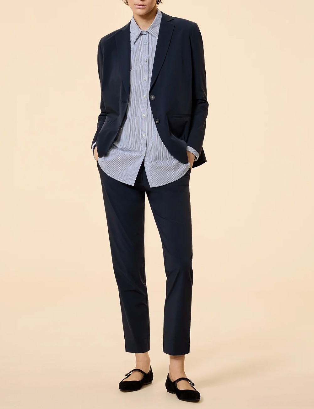 Terzilight Boyfriend Wom Blazer blue black
