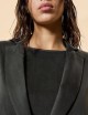 Blazer Cupro Boyfriend Wom forest