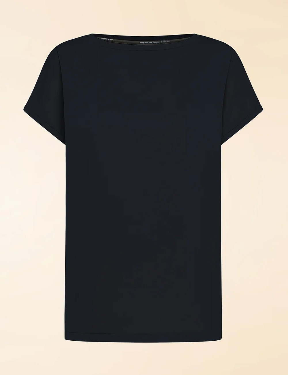 T-shirt Oxford Gdy Square Wom blue black