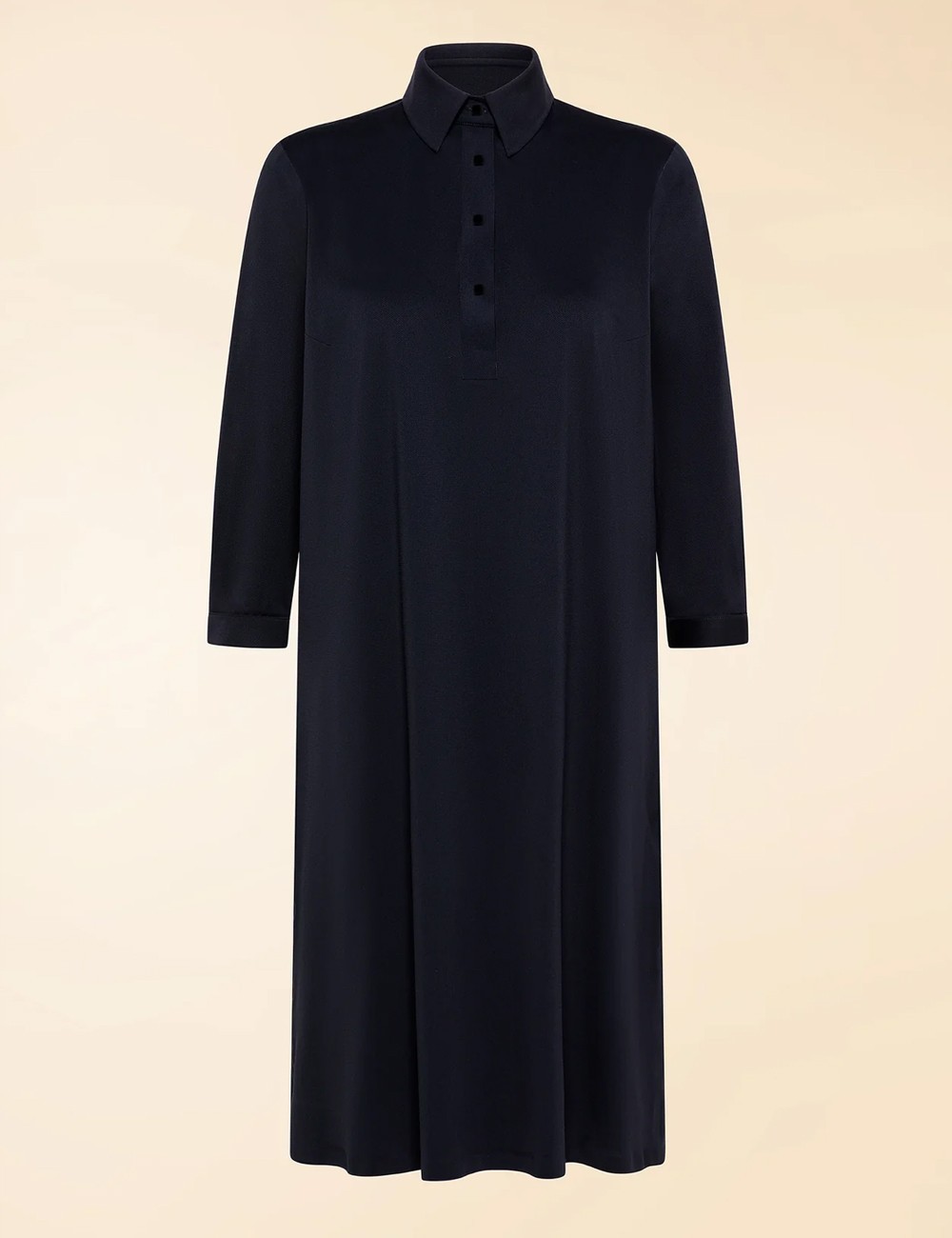 Oxford Polo Wom Dress blue black