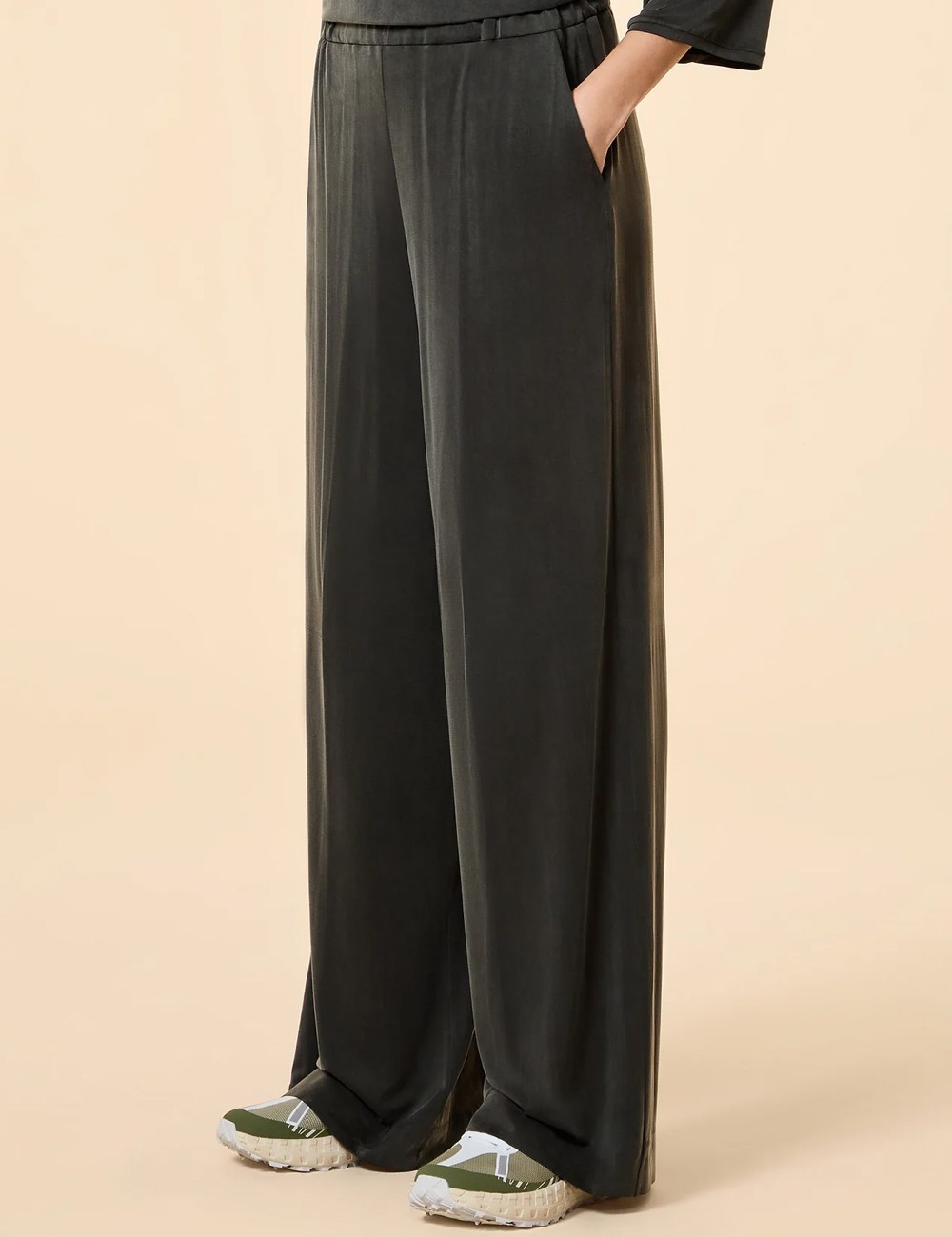 Cupro Travel Wom Pant forest