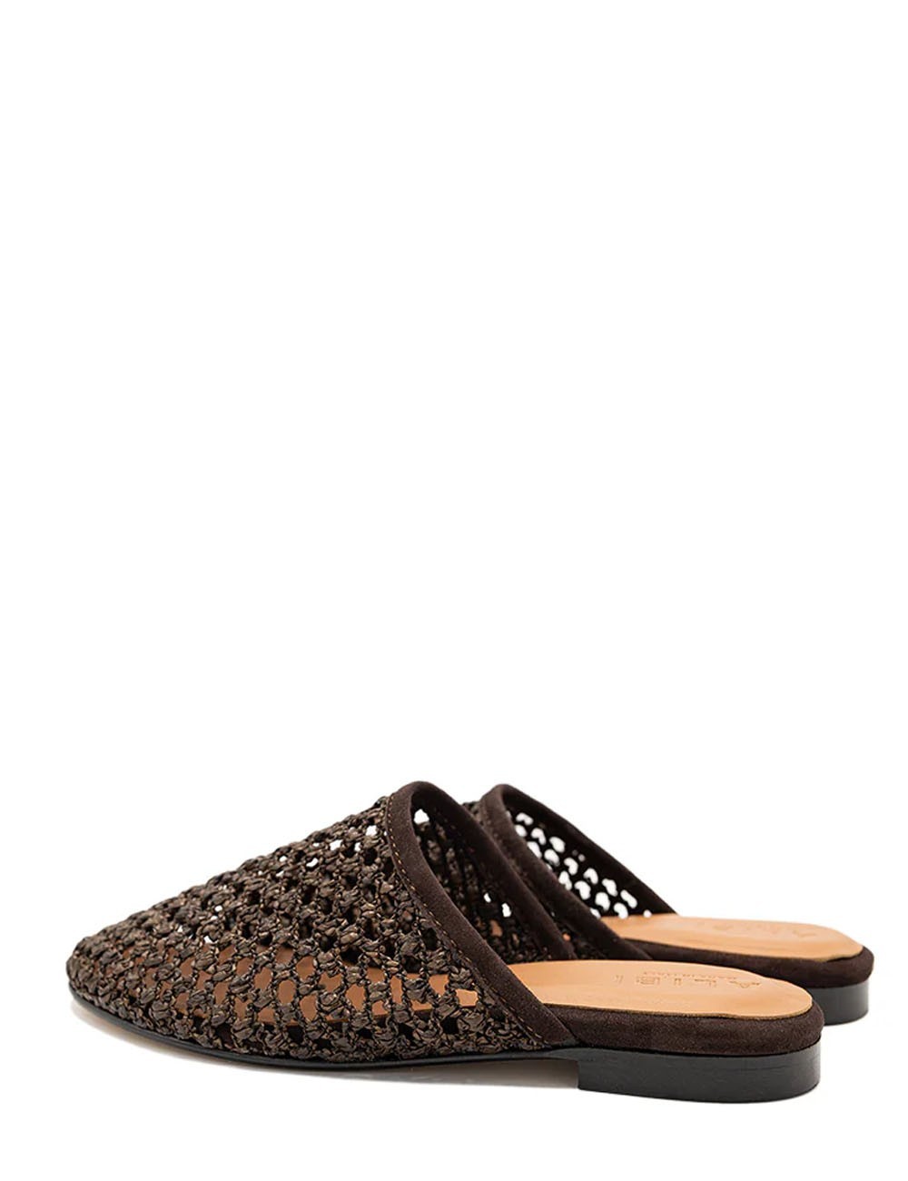 Sabot in Rafia Audrey marrone