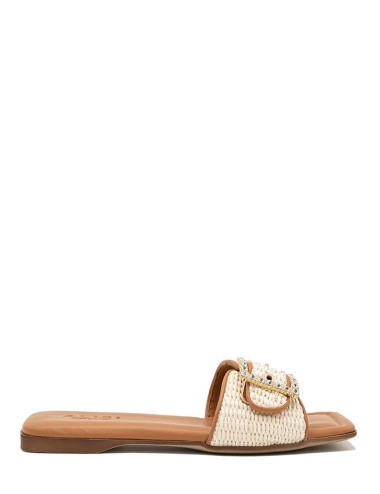 Ciabattine in Rafia Mila Perla