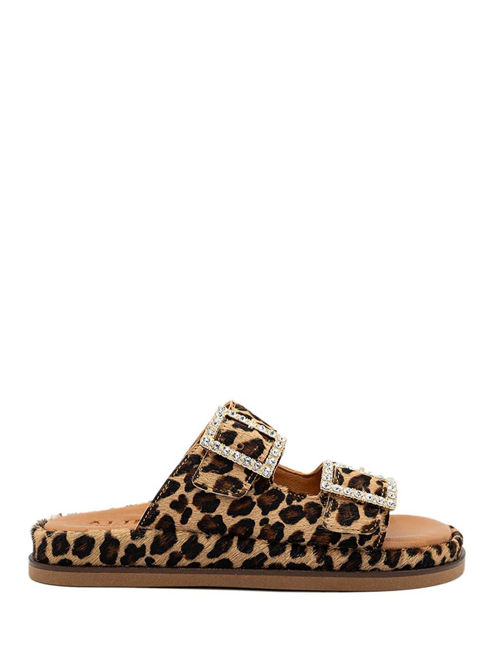 Sandali in Cavallino Greta Leopard