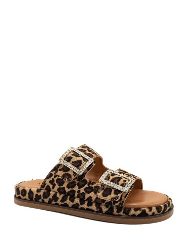 Sandali in Cavallino Greta Leopard