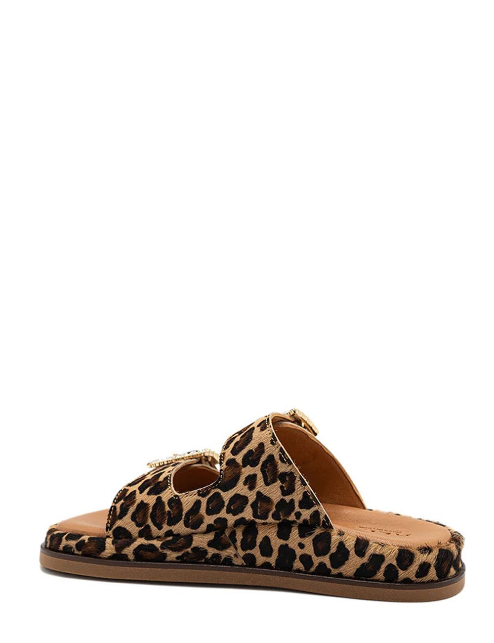 Sandali in Cavallino Greta Leopard