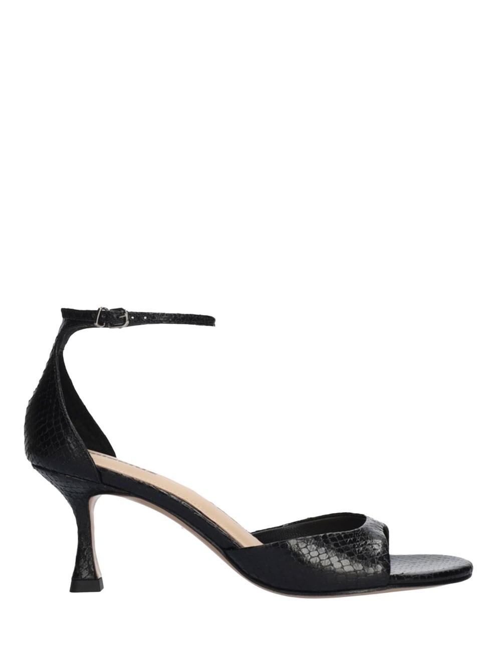 Sandalo EMMA 65 in pelle nero