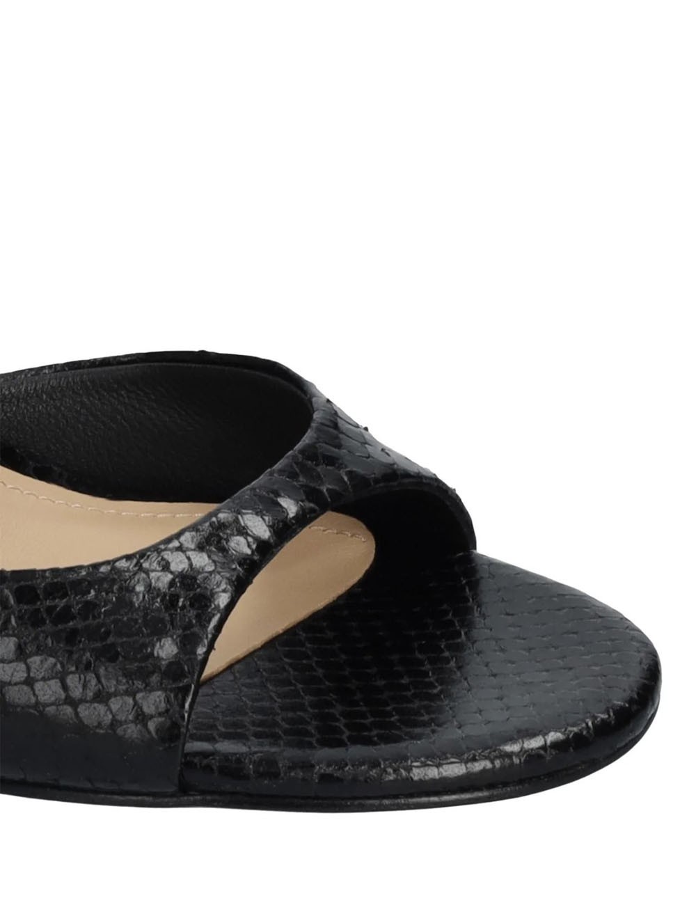 EMMA HEELED SANDALS 65 BLACK