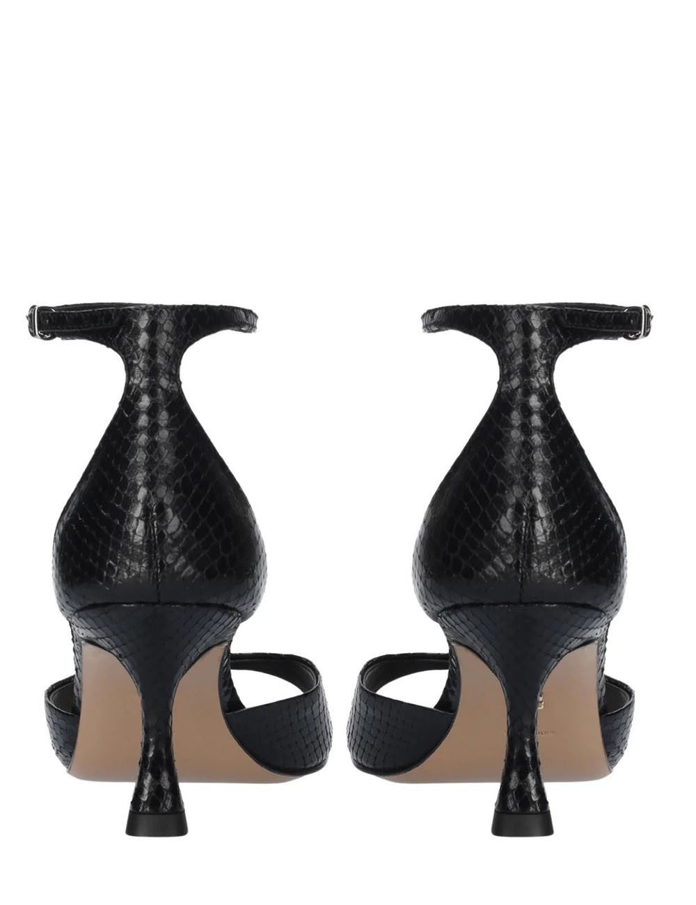 EMMA HEELED SANDALS 65 BLACK