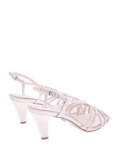 Slingback TÁBATA 55 in pelle bianco