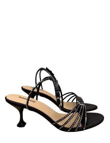 Sandalo EMMA 65 in pelle nero