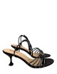 EMMA HEELED SANDALS 65 BLACK