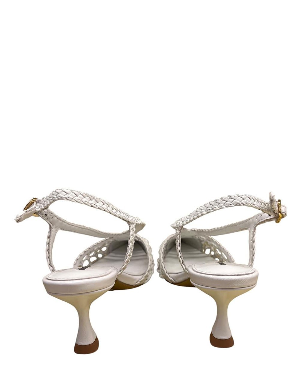 BRIDGETTE HEELED SANDALS 75 OFF WHITE