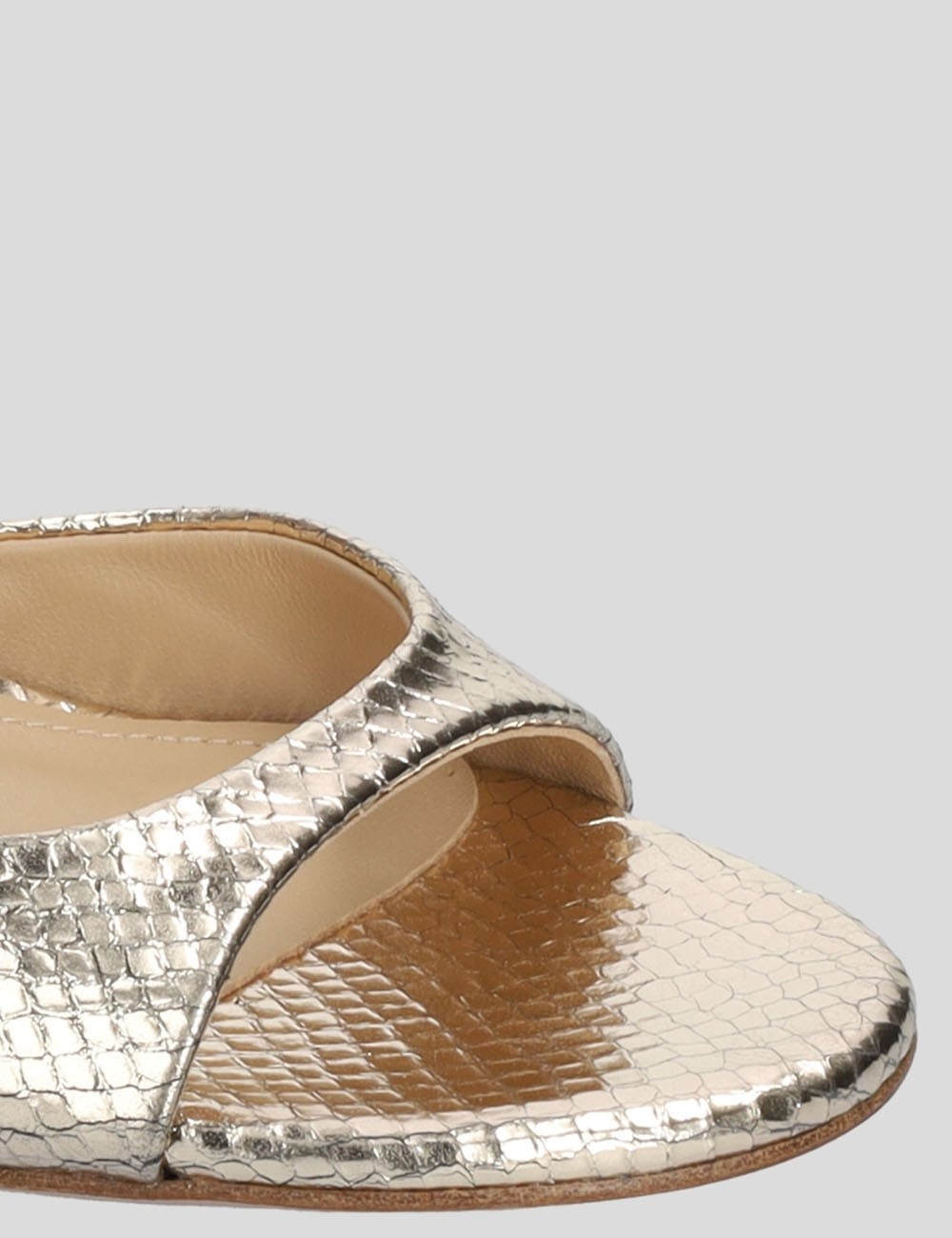 KUMALA HEELED SANDALS 95 PLATINUM