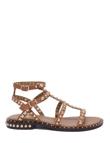 Sandalo Precious in pelle Cinnamon