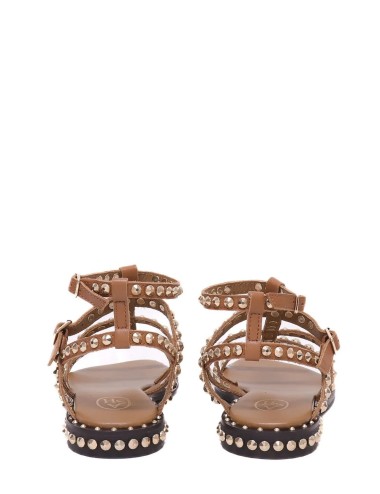 Sandalo Precious in pelle Cinnamon