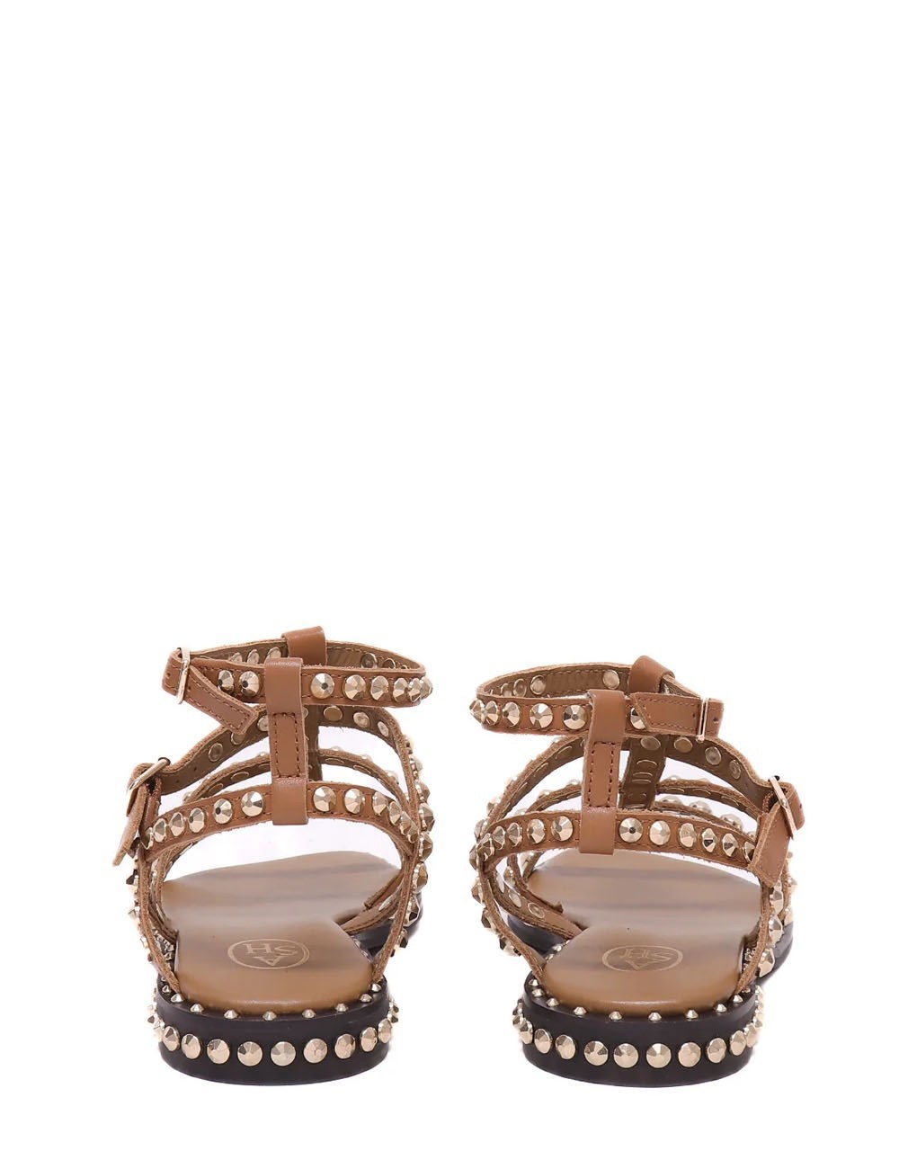 Sandalo Precious in pelle Cinnamon