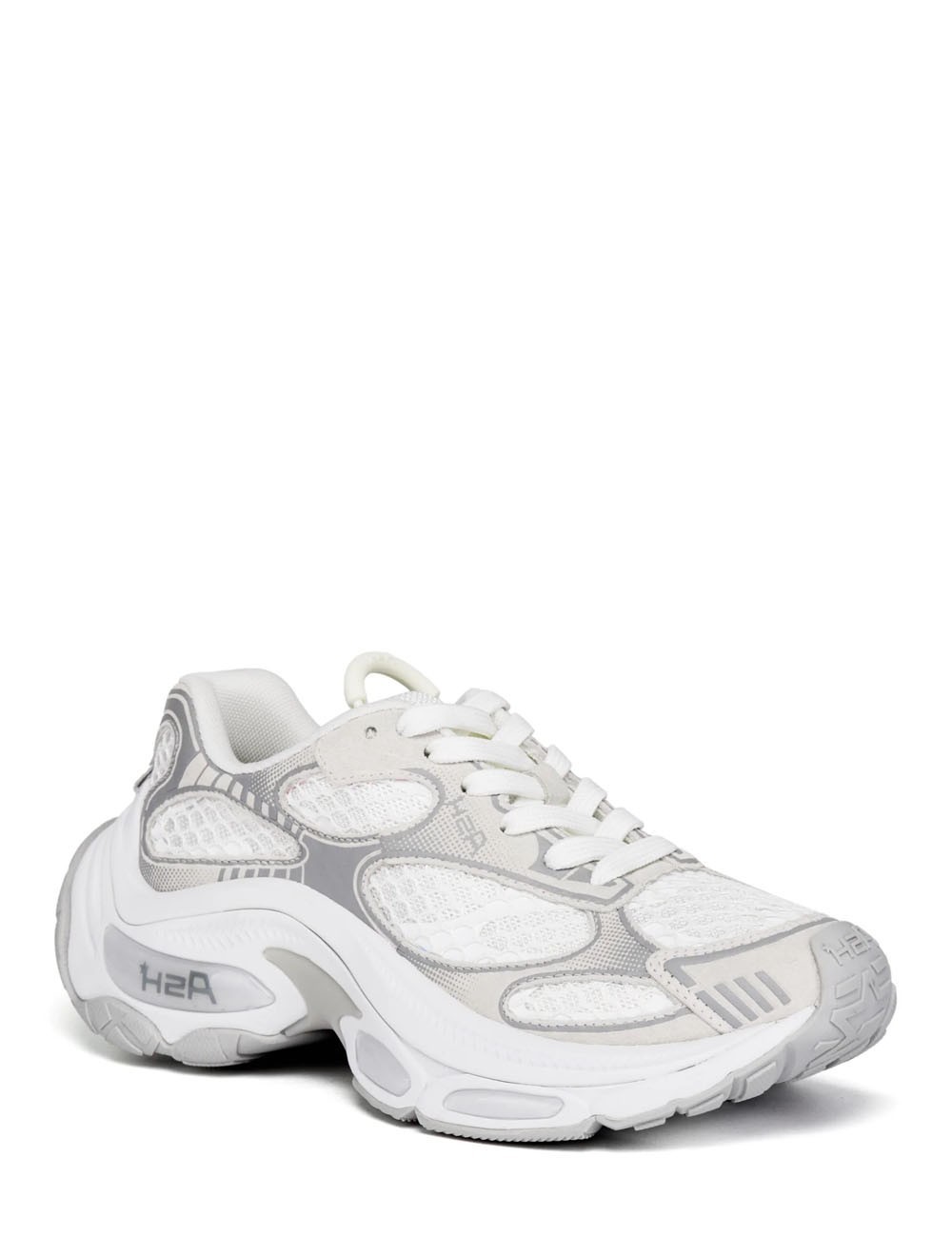 Sneakers Dragon in pelle bianca