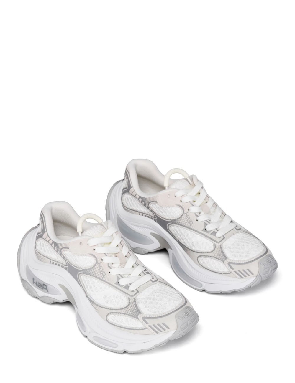 Sneakers Dragon in pelle bianca