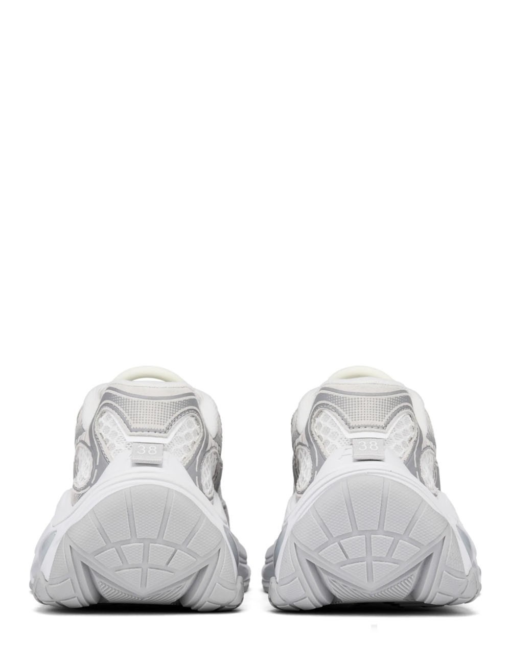 Sneakers Dragon in pelle bianca
