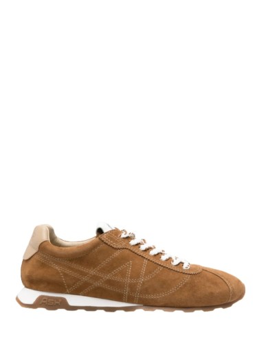 Sneakers Kill Bill in camoscio Saddle Capuccino