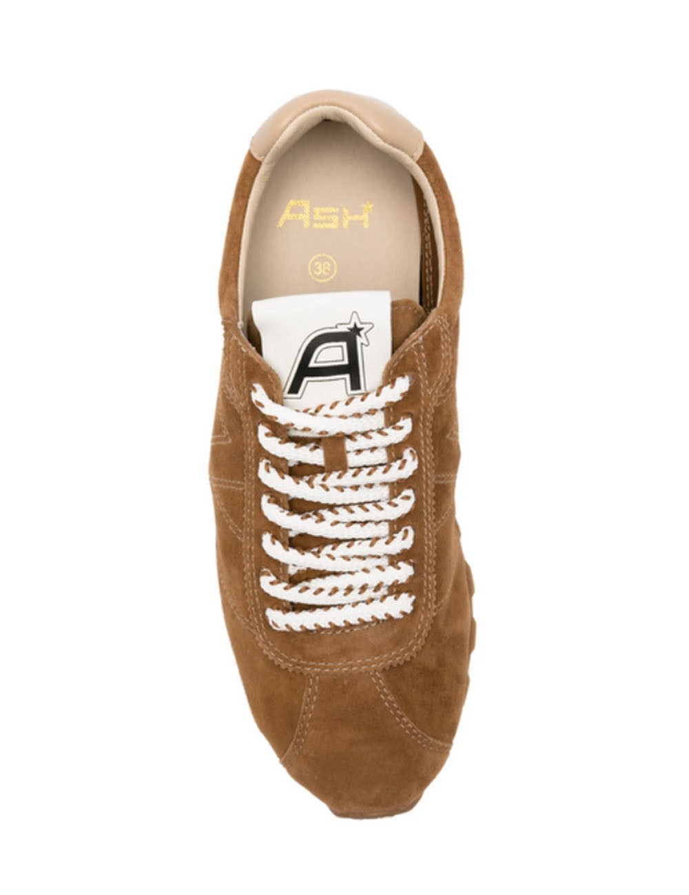 Sneakers Kill Bill in camoscio Saddle Capuccino