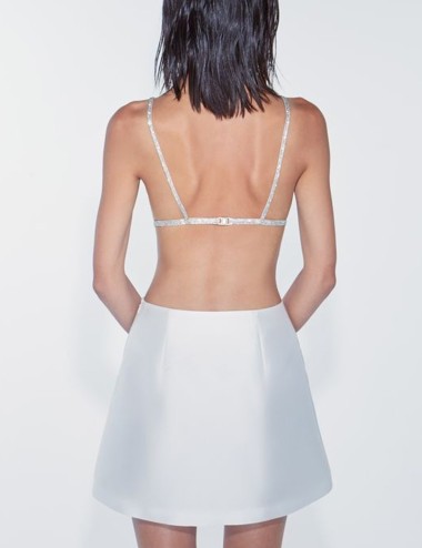 TRIANGLE BRA CRYSTAL