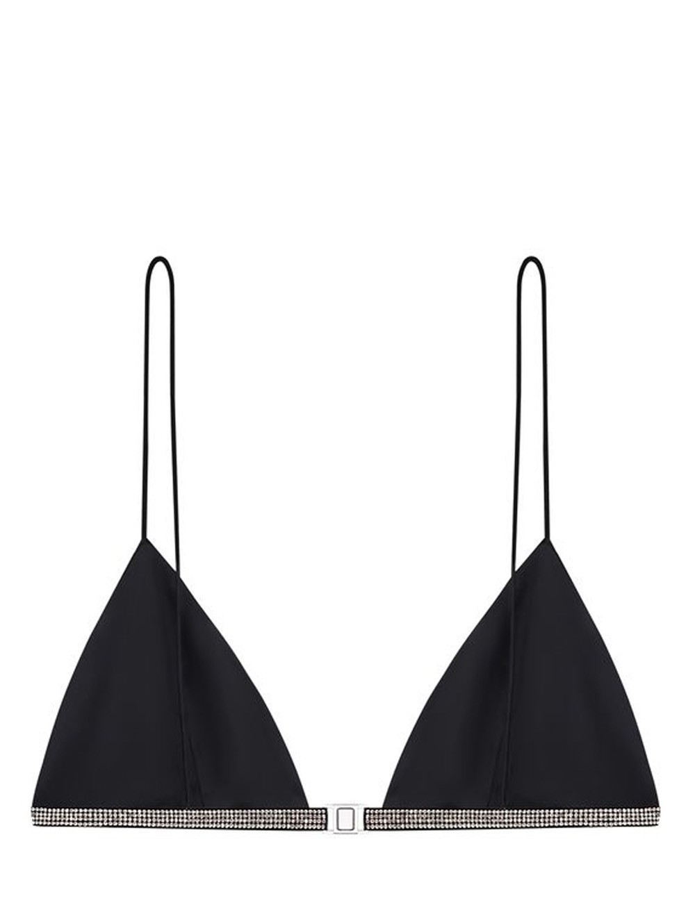 ROSIE SILK BRA BLACK