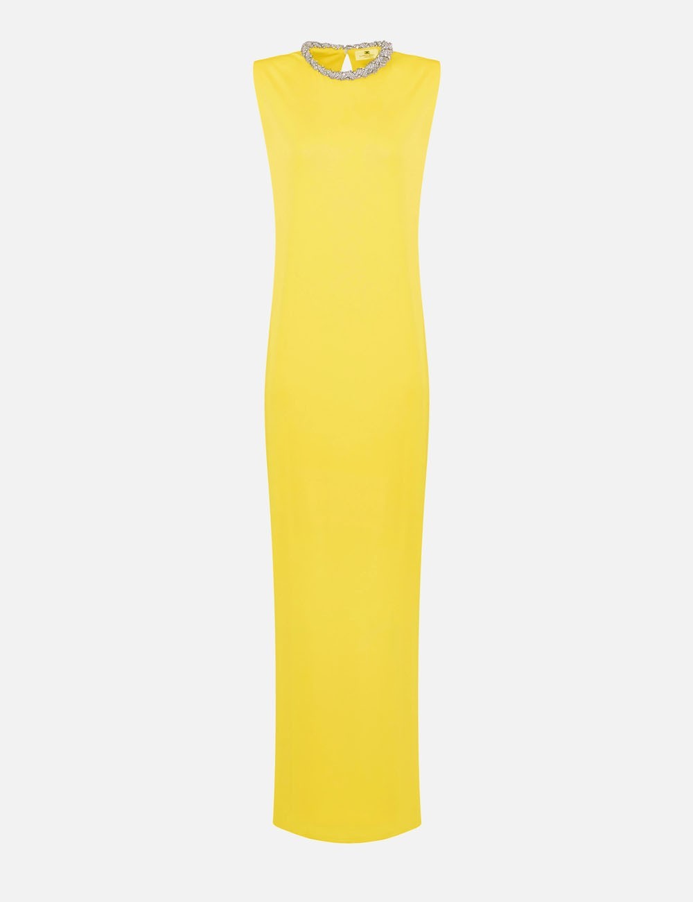 Red Carpet dress in crêpe jersey Sun/Crystal
