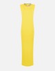 Red Carpet dress in crêpe jersey Sun/Crystal