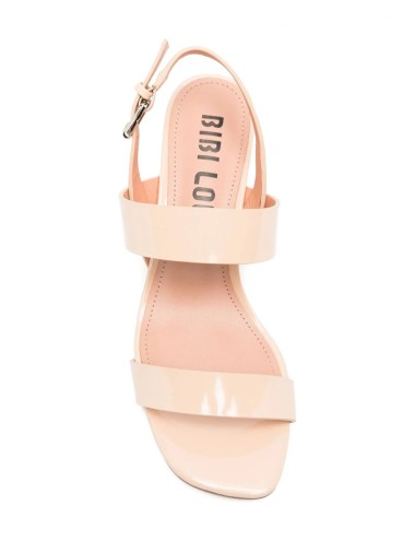 ZARE HEELED SANDALS 55 BEIGE
