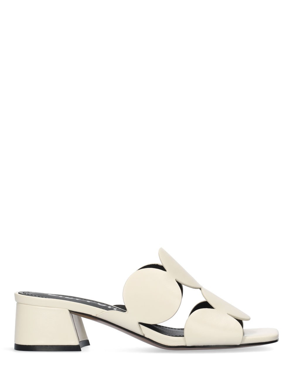 Sandalo ONAMI 45 in pelle bianco