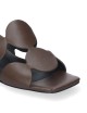 Sandalo ONAMI 45 in pelle marrone