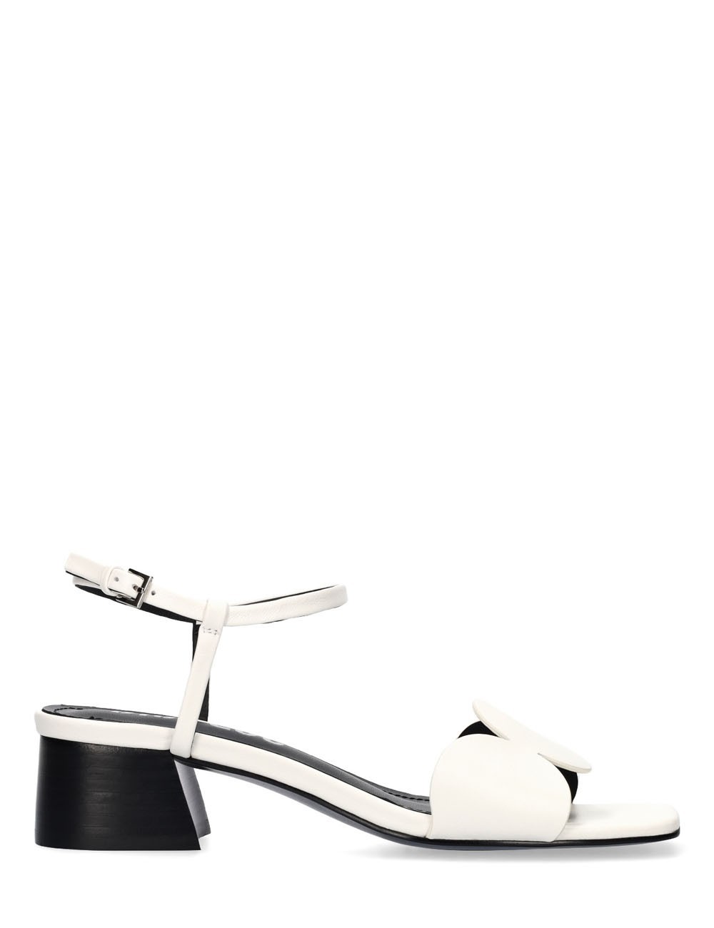 ONAMI HEELED SANDALS 40 WHITE