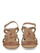 MELI HEELED SANDALS 50 CAMEL