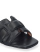 HOLLY FLAT SANDALS BLACK